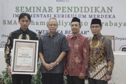 SMA Muhammadiyah 10 Surabaya resmikan "Passion Homeschooling"