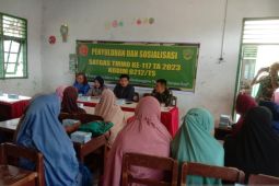 Satgas TMMD sosialisasi kesehatan di Desa Sitaratoit