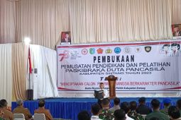 Anggota Paskibra calon pemimpin berkarakter pancasila