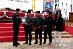 DPRD Bangka Belitung paripurna rekomendasi LHP-BPK atas LKPD Babel Tahun Anggaran 2022