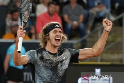 Alexander Zverev raih gelar Masters 1000 keenam di Roma