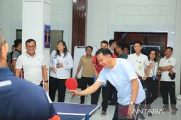 Kakanwil Kemenkumhan Sumut: kegiatan olahraga tenis meja perkuat jaringan silaturahim