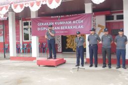 Kemenkumham Aceh canangkan gerakan disiplin tingkatkan kinerja