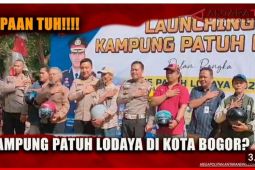 Polresta Bogor Kota meluncurkan Kampung Patuh Lodaya