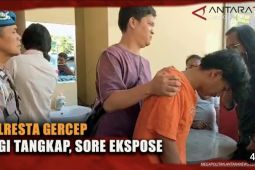 Polresta Bogor Kota gercep, pagi tangkap, sore ekspose
