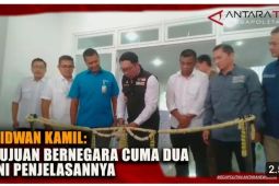 Ridwan Kamil: tujuan bernegara hanya dua