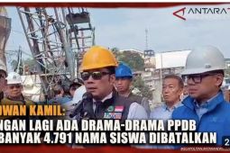 Ridwan Kamil: Jangan ada lagi drama PPDB, 4.791 siswa dibatalkan