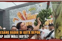 Kaesang dan isteri hadir di Kota Depok, siap jadi Wali Kota?