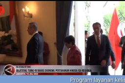 Bilateral Turki-RI bahas ekonomi, pertahanan hingga isu regional
