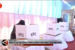 Mahfud ajak masyarakat berkolaborasi demi Pemilu 2024 yang damai