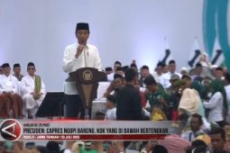 Presiden: Capres ngopi bareng, kok yang di bawah bertengkar