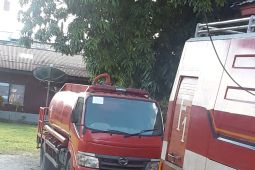 BPBD Biak siagakan satu tangki air bersih guna antisipasi El Nino