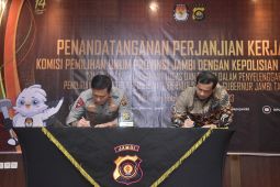 KPU dan Polda Jambi perkuat komitmen pengamanan Pemilu 2024