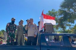 Kabupaten Kupang di perbatasan Oecusse mulai kibarkan bendera