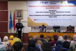 Pemkab HST gelar pelatihan kompetensi guru SD dan SMP