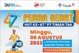Jangan sampai ketinggalan, ayo semarakkan Fun Walk HUT ke-47 PT Timah Tbk ada ratusan hadiah