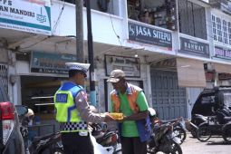 Jumat berkah, ini yang dilakukan personel Ditlantas Polda Aceh