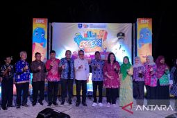Pj Gubernur Suganda tinjau stand Kemenkumham Babel di Wihelmina Park Pangkalpinang