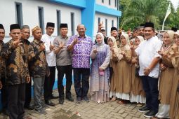 Syah Afandin sebut perbaikan jalan Kecamatan Binjai berbiaya Rp 7,5 miliar