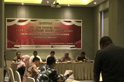 Bawaslu  Maluku selesaikan uji kelayakan calon anggota kabupaten/kota