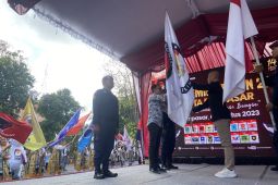 KPU Denpasar gunakan kirab untuk sosialisasi Pemilu ke disabilitas