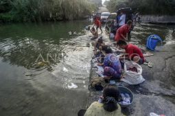 Dampak musim kemarau di Bogor