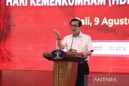 Menkumham ajak pelaku bisnis sinergi dengan pemerintah perangi perdagangan orang