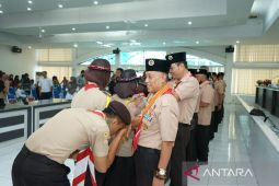 Bupati Asahan lepas kontingen ikut Raimuna Nasional XII