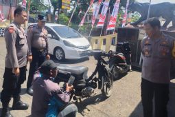 Polres Garut razia knalpot bising hingga ke daerah pelosok