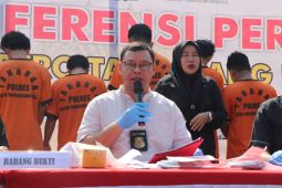 Polisi tangkap 10 pelaku pemerasan tamu hotel di Kota Tangerang