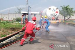 Pertamina adakan simulasi dan pelatihan penanganan keadaan darurat SPBE
