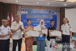 Puluhan pelajar di Kaltim ikuti lomba  pelopor berlalulintas