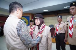 35 anggota Pramuka Pontianak ikut Raimuna Nasional di Cibubur