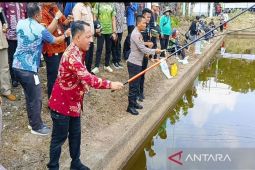Sambut HUT ke-78 RI, Pj Bupati saksikan 769 peserta lomba memancing ikan di Barsel