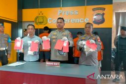 Polres Singkawang tangkap empat pengedar narkotika jenis sabu