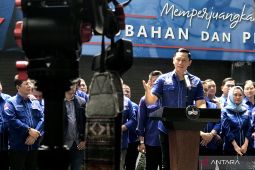 AHY: Demokrat tetap mawas diri meskipun MA tolak PK Kubu Moeldoko