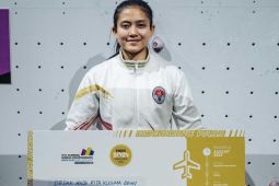 Desak Made pecahkan rekor panjat tebing speed putri Asian Games