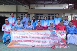 Bangka kirim 10 atlet tenis lapangan ajang Porpov VI Babel