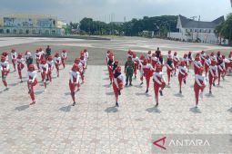 Kesiapan tim Paskibraka Sumut jelang HUT RI sudah 80 persen