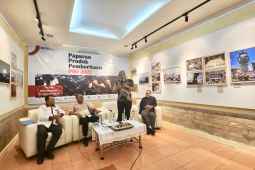 Dirut ANTARA Akhmad Munir membuka workshop Penguatan Produk PSO 2023