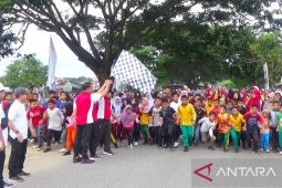 Ribuan warga Lhokseumawe ramaikan jalan santai HUT ke 78 RI