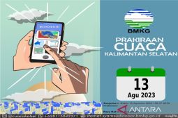Seluruh Kota/kabupaten di Kalsel diprediksi cerah berawan