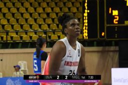 Timnas Basket putri menang lawan Mongolia di laga pertama Piala Asia FIBA