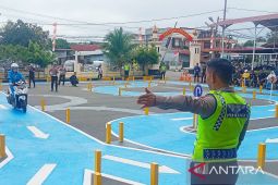 Tingkatkan kelulusan pemohon, Polres Lhokseumawe resmikan sirkuit baru SIM C