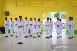 Berikut anggota Paskibra Padangsidimpuan yang bertugas 17 Agustus HUT RI ke 78