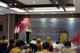 Pemprov Kaltim sosialisasikan Pergub terkait penerimaan tambang