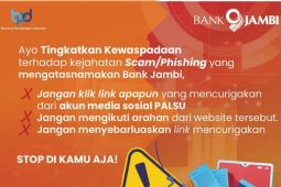 Bank Jambi ingatkan nasabah waspada penipuan scam