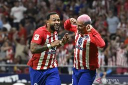 Atletico Madrid puncaki klasemen sementara usai kalahkan Granada 3-1