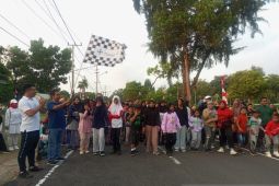 Peringati HUT ke-78 RI, IIKT Muntok gelar jalan sehat