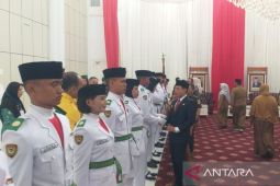 Pemkot Bengkulu kukuhkan 30 paskibraka untuk HUT ke-78 RI